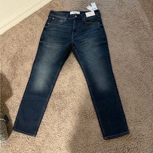 Hollister Dark Blue Slim Jeans for Men